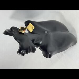 Stylish 14k Gold Geometric Dangle Earrings